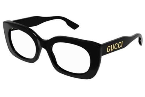 Gucci GG1154O 001 black black transpare 53 Akinių rėmeliai Moterims