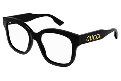 Gucci GG1155O 001 black black transpare 51 Akinių rėmeliai Moterims