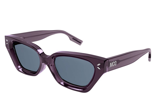 MacQueen MQ0345S 003 violet violet grey 52 Akiniai nuo saulės Moterims