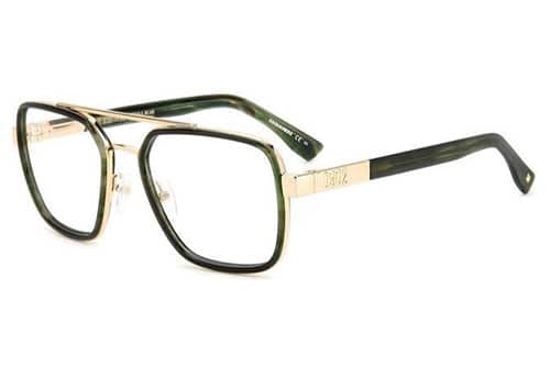 DSquared2 D2 0064 PEF/19 GOLD GREEN 55