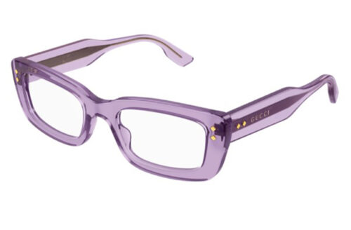 Gucci GG1216O 003 violet violet transpa 52 Occhiali da vista Donna